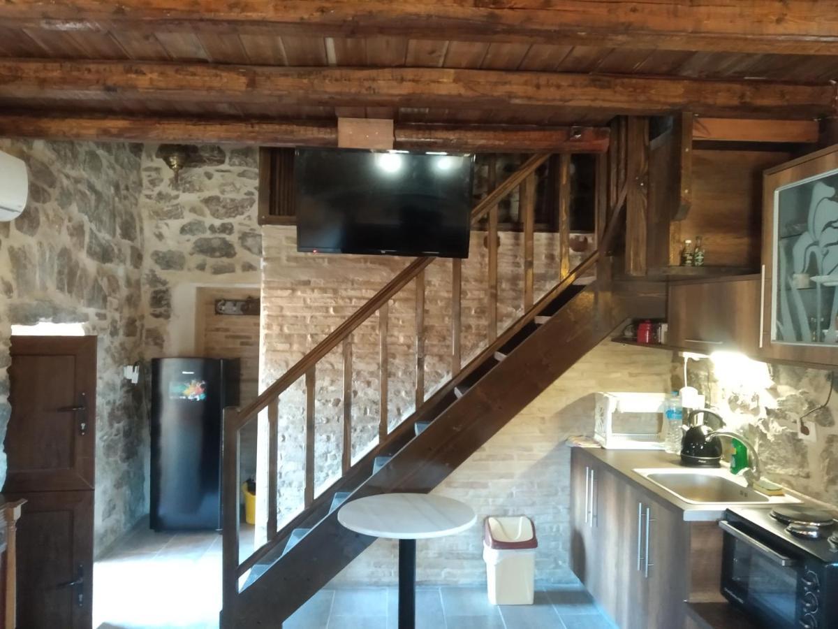 Panos Stone Tower Villa Paliros Exterior photo